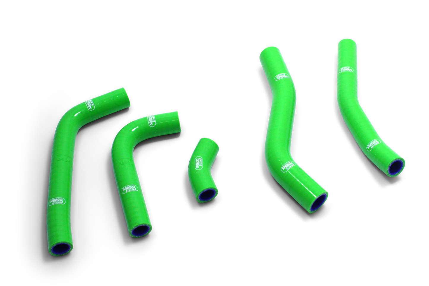Samco Radiator Hose 5 Piece Kit Kawasaki KX 250 (4T) OEM Design 2021-2024 - Adventure Parts