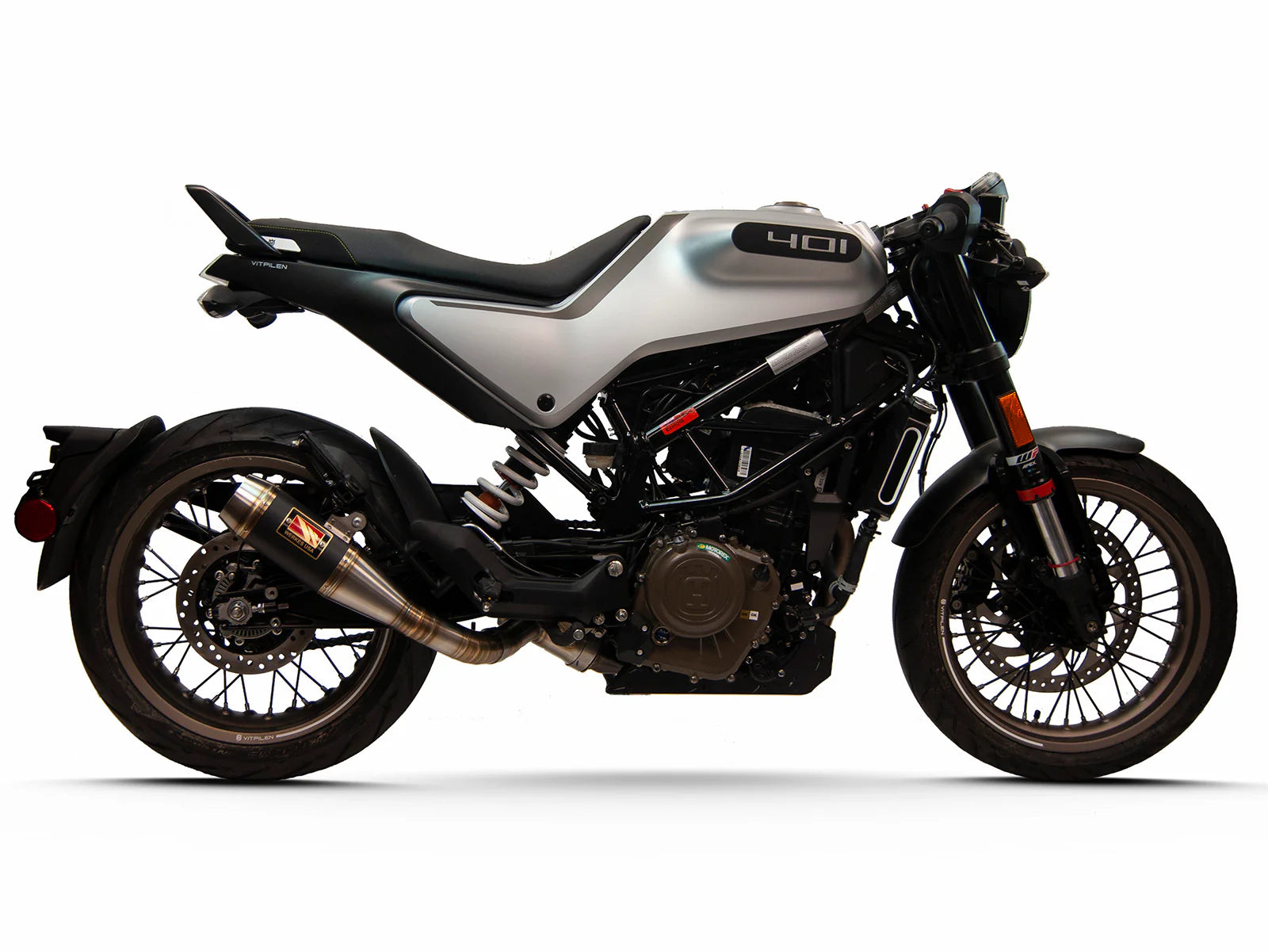 Competition Werkes Slip-On Exhaust Husqvarna Vitpilen/Svartpilen 401 2020-2023 - Adventure Parts
