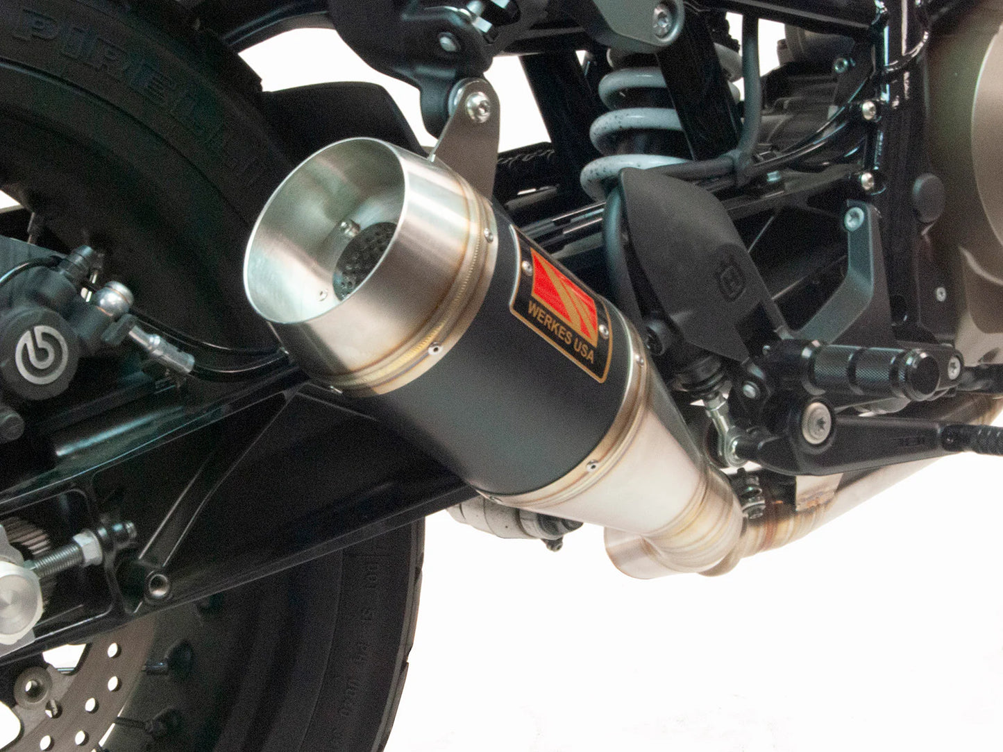 Competition Werkes Slip-On Exhaust Husqvarna Vitpilen/Svartvilen 701 - Adventure Parts