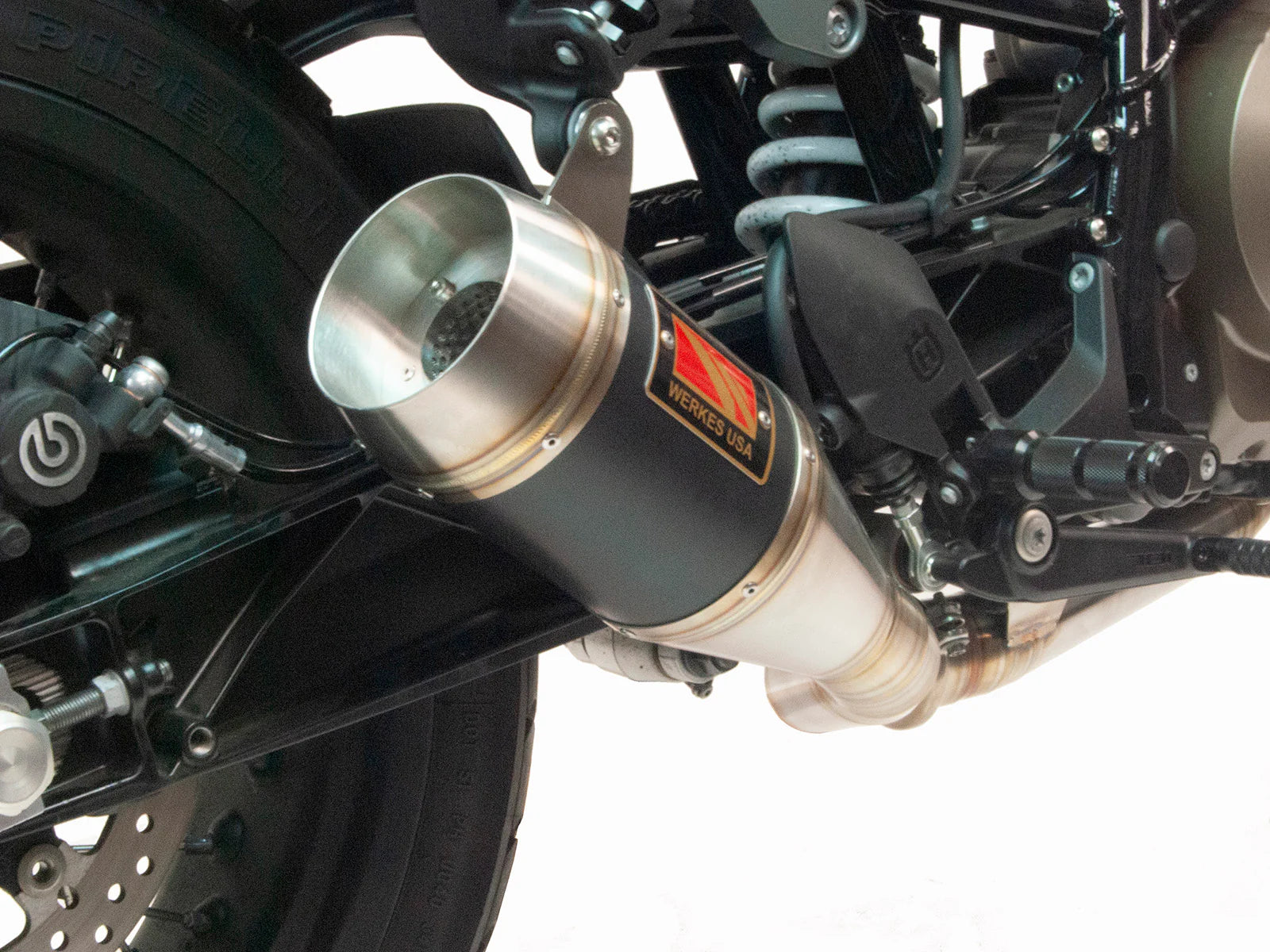 Competition Werkes Slip-On Exhaust Husqvarna Vitpilen/Svartvilen 701 - Adventure Parts