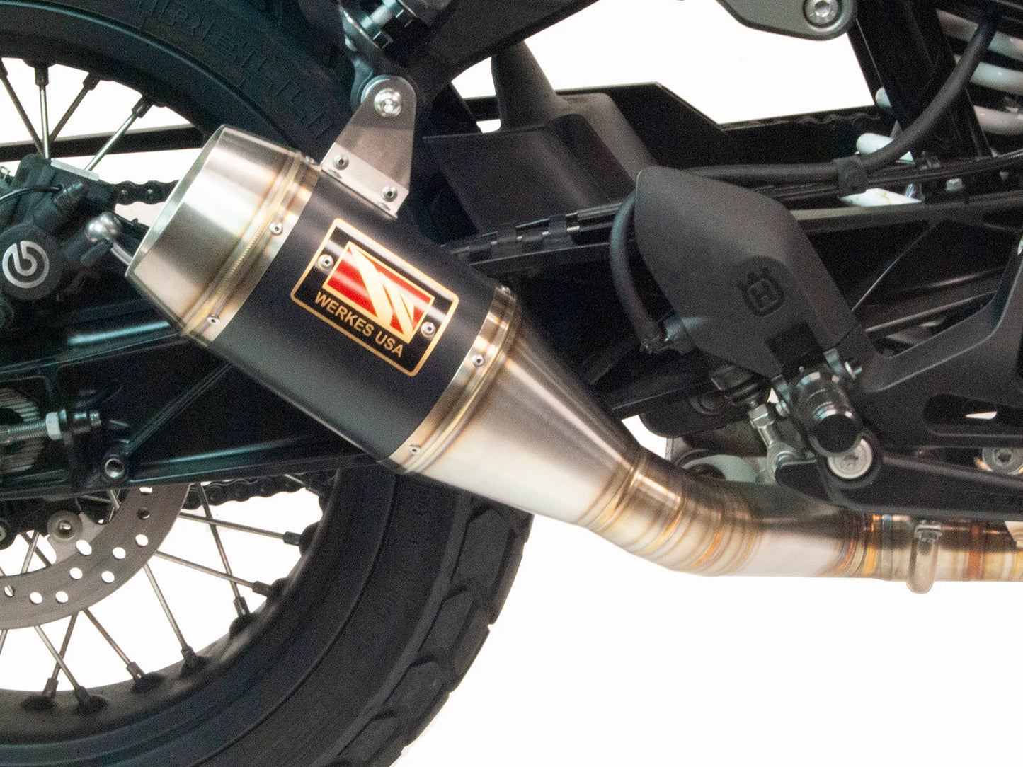 Competition Werkes Slip-On Exhaust Husqvarna Vitpilen/Svartvilen 701 - Adventure Parts