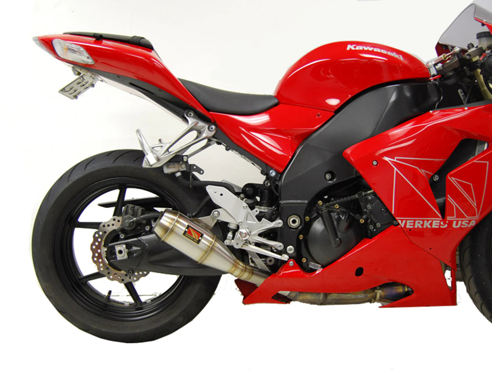 Competition Werkes Slip-On Exhaust Kawasaki ZX-10R 2006-2007 - Adventure Parts