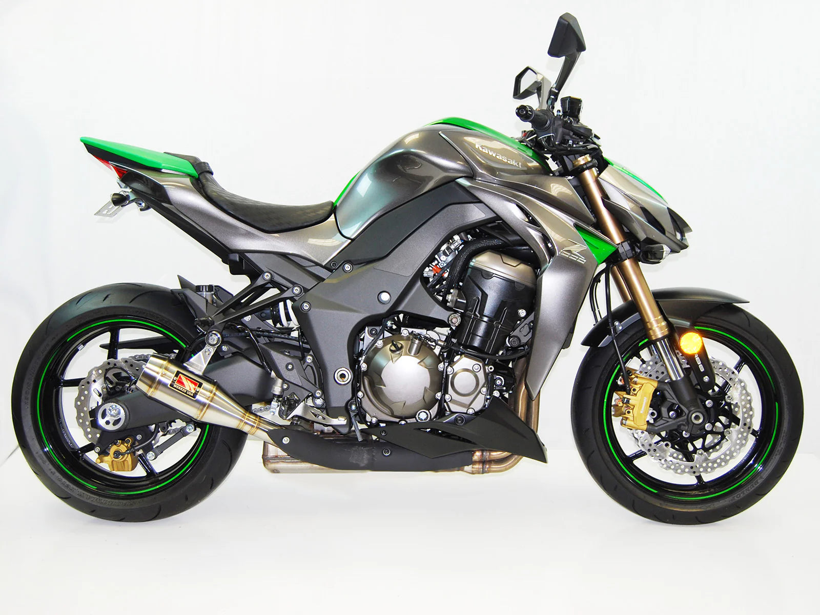 Competition Werkes Slip-On Exhaust Kawasaki Z 1000 2014+ - Adventure Parts