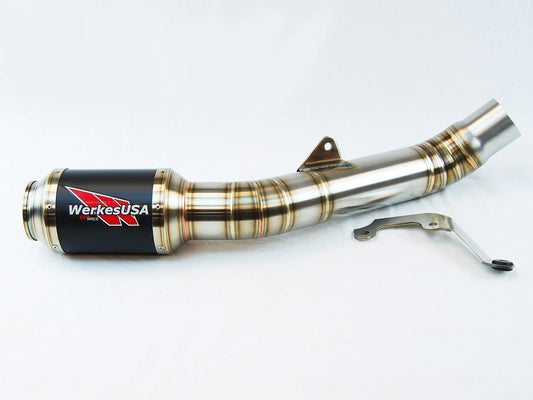 Competition Werkes Slip-On Exhaust Kawasaki ZX-10R 2016-2020 - Adventure Parts