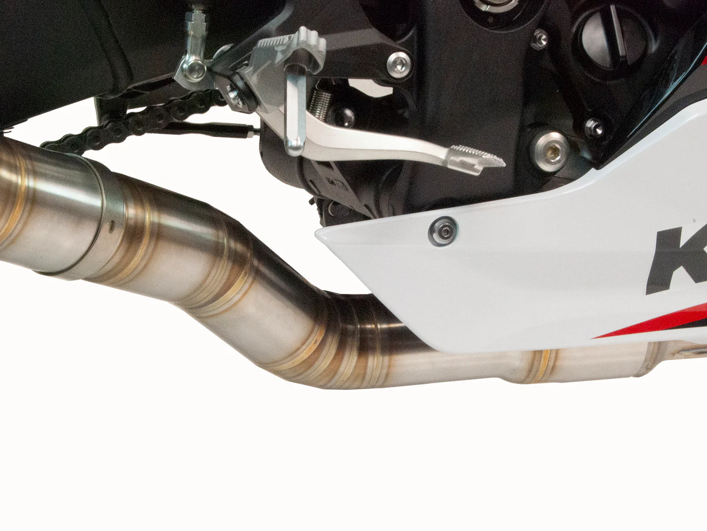 Competition Werkes Slip-On Exhaust Cat Delete Kawasaki ZX10R 2021+ - Adventure Parts