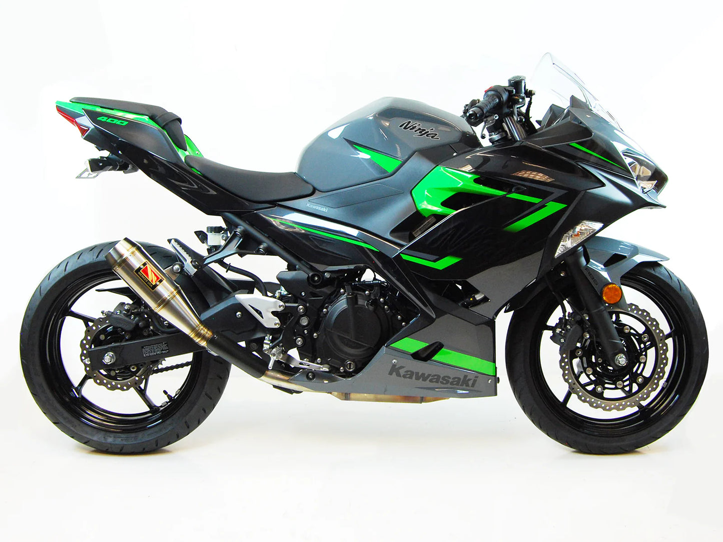 Competition Werkes Slip-On Exhaust Kawasaki Ninja 400 2018+ - Adventure Parts