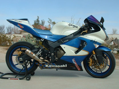 Competition Werkes Slip-On Exhaust Kawasaki ZX6R/RR 2005-2006 - Adventure Parts
