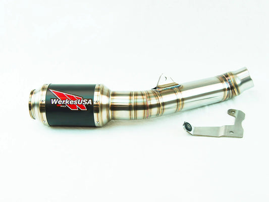 Competition Werkes Slip-On Exhaust Kawasaki ZX-6R 2013+ - Adventure Parts