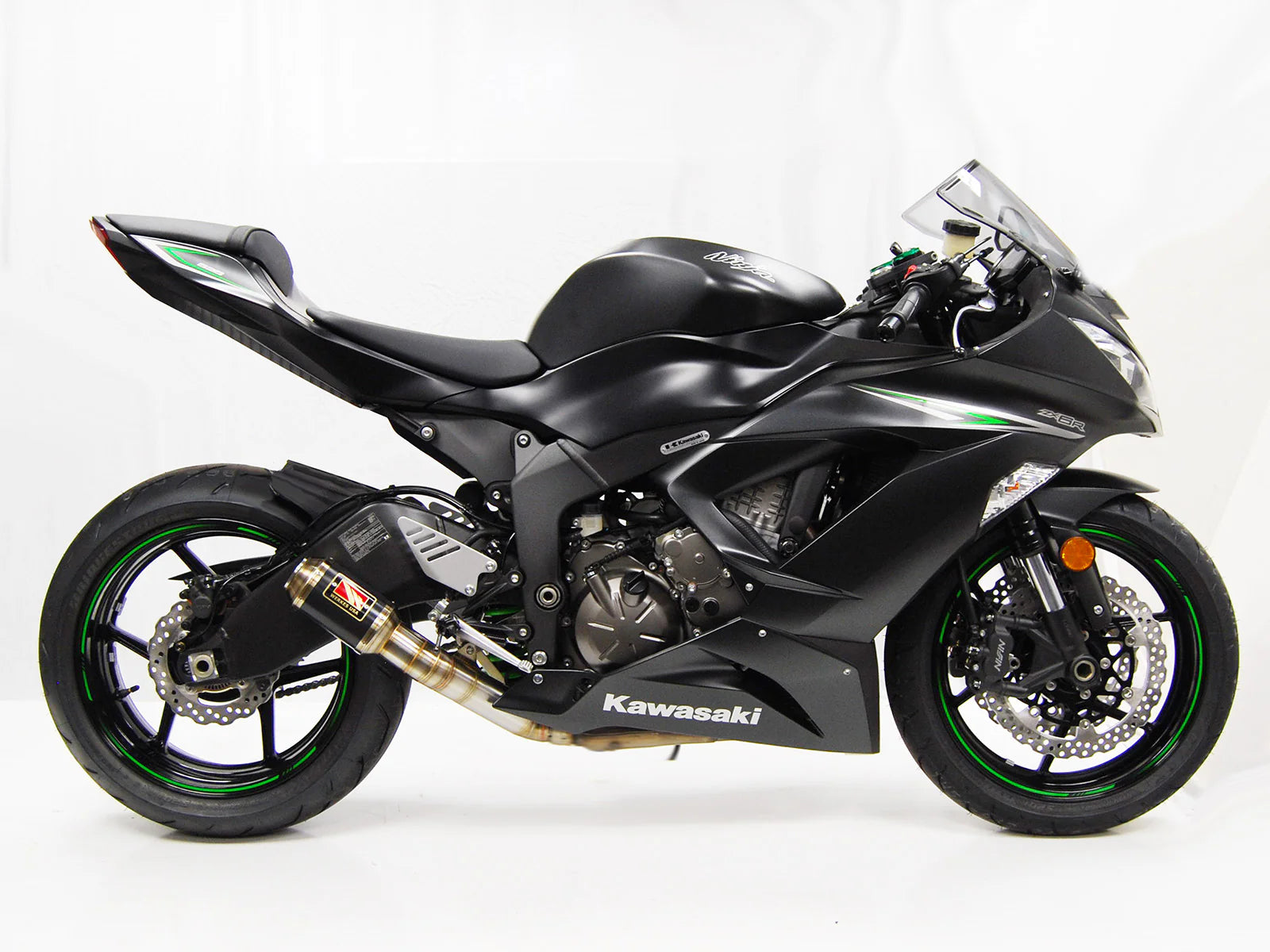 Competition Werkes Slip-On Exhaust Kawasaki ZX-6R 2013+ - Adventure Parts