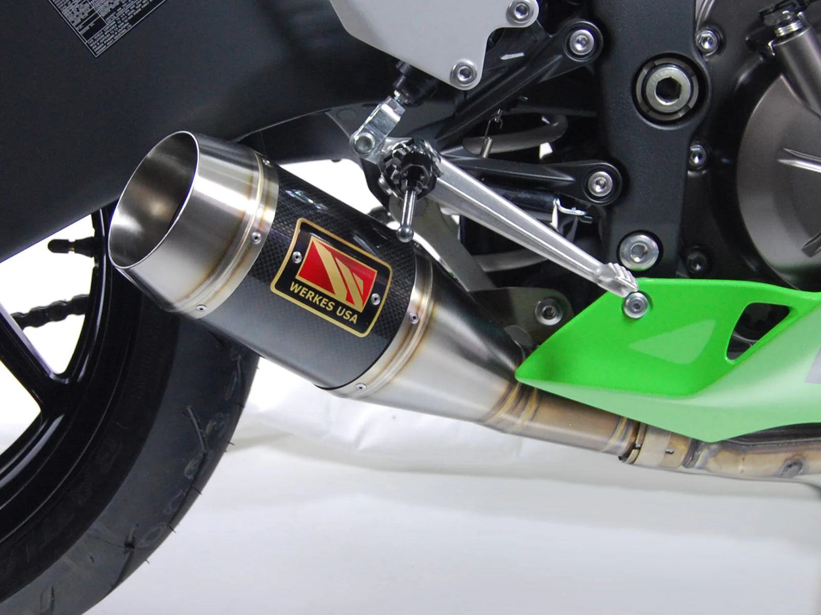 Competition Werkes Slip-On Exhaust Kawasaki ZX-6R 2013+ - Adventure Parts