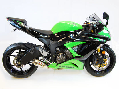 Competition Werkes Slip-On Exhaust Kawasaki ZX-6R 2013+ - Adventure Parts