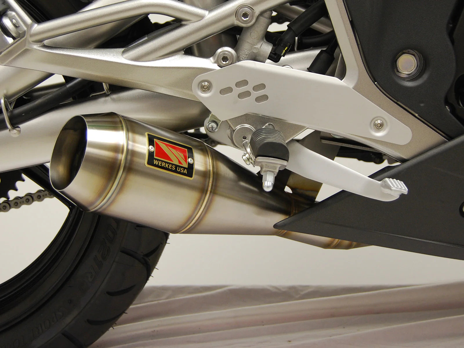 Competition Werkes Slip-On Exhaust Kawasaki Ninja 650R ER6N 2006-2011 - Adventure Parts