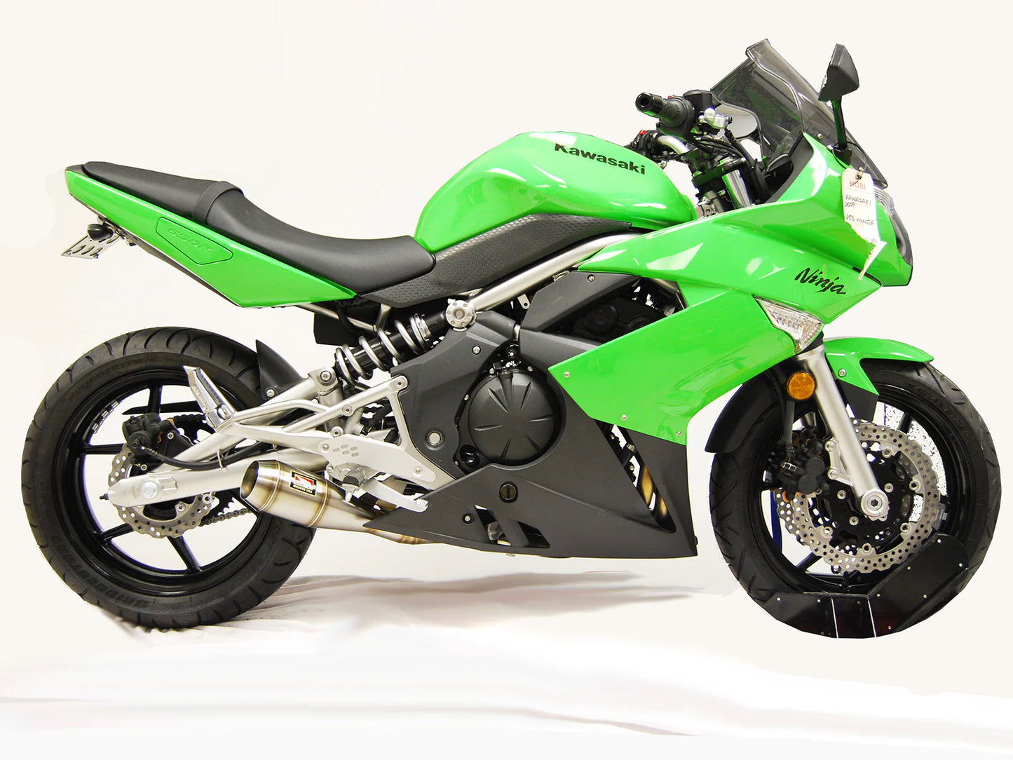 Competition Werkes Slip-On Exhaust Kawasaki Ninja 650R ER6N 2006-2011 - Adventure Parts