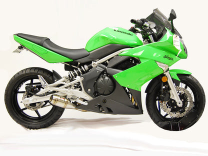 Competition Werkes Slip-On Exhaust Kawasaki Ninja 650R ER6N 2006-2011 - Adventure Parts