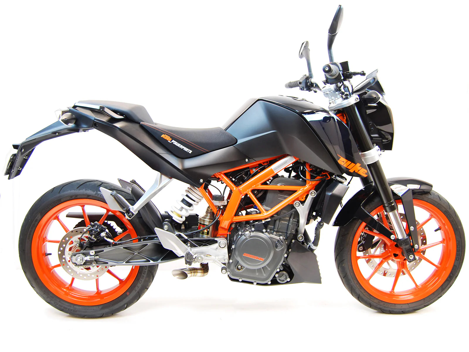 Competition Werkes Slip-On Exhaust KTM Duke 390 2015-2016 - Adventure Parts