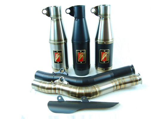 Competition Werkes Slip-On Exhaust High Mount KTM RC390 2017-2020 - Adventure Parts