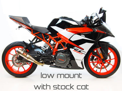 Competition Werkes Slip-On Exhaust KTM RC390 2017-2020 - Adventure Parts