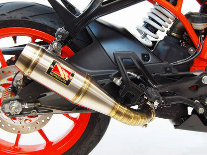 Competition Werkes Slip-On Exhaust KTM RC390 2017-2020 - Adventure Parts