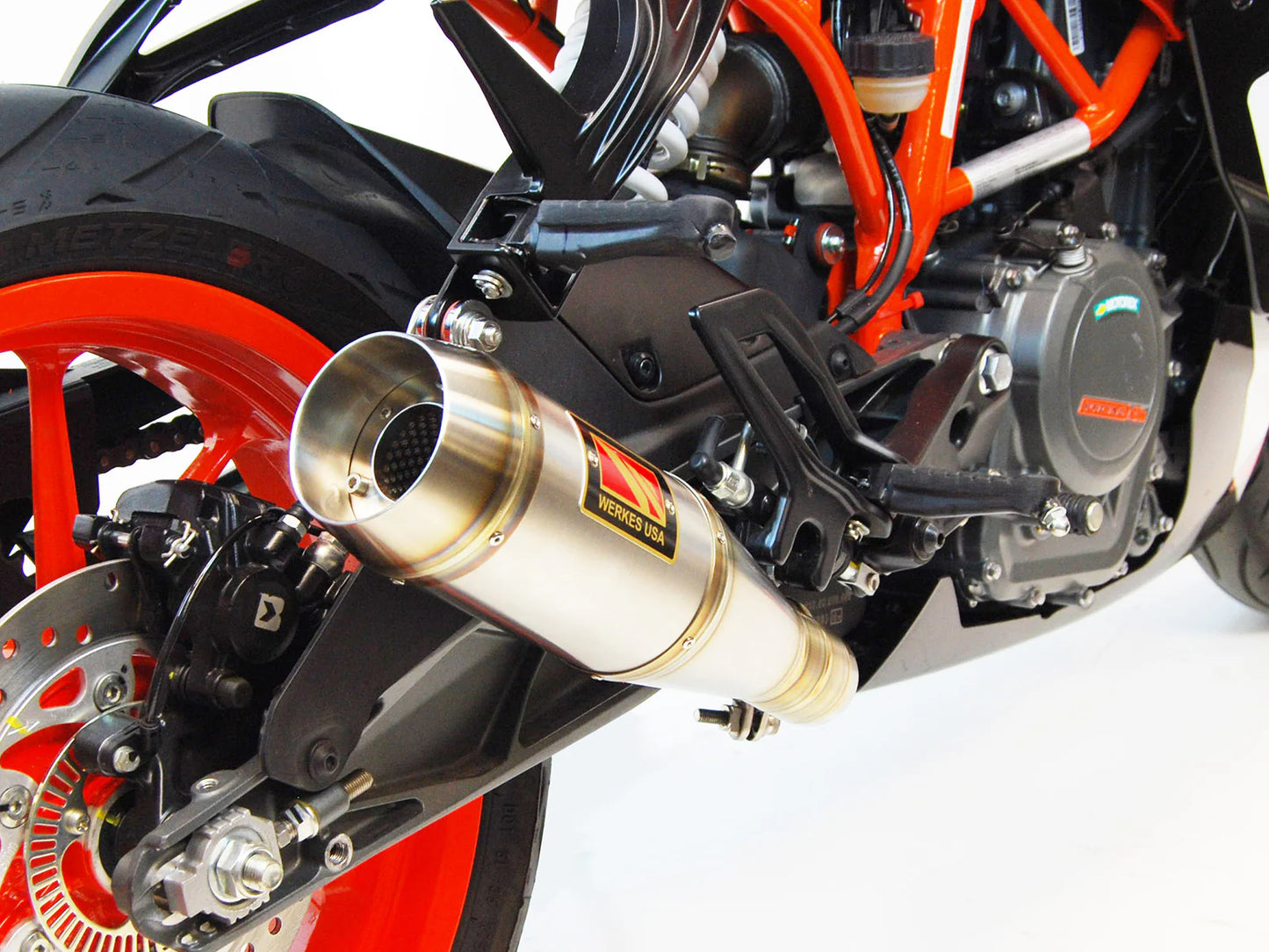 Competition Werkes Slip-On Exhaust KTM RC390 2017-2020 - Adventure Parts