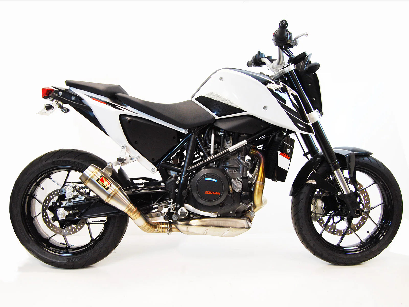 Competition Werkes Slip-On Exhaust KTM Duke 690 - Adventure Parts