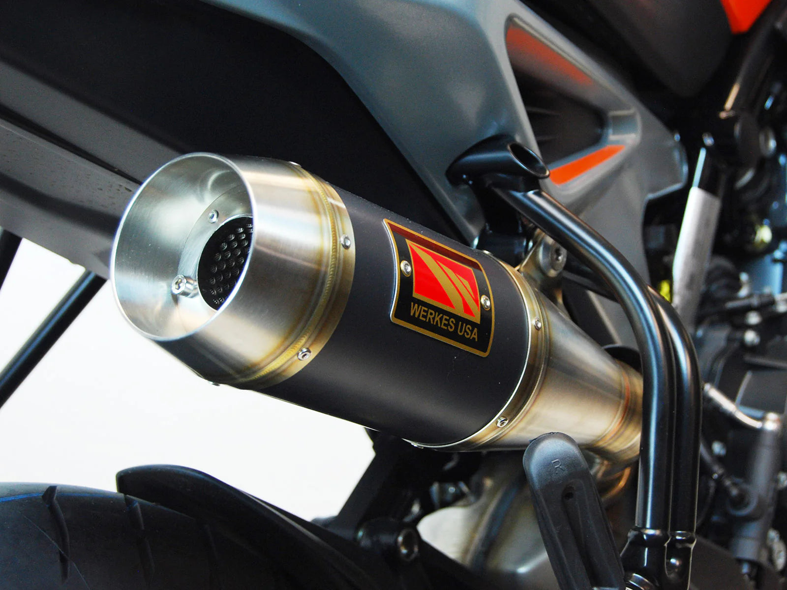 Competition Werkes Slip-On Exhaust KTM 790/890 Duke 2019-2021+ - Adventure Parts