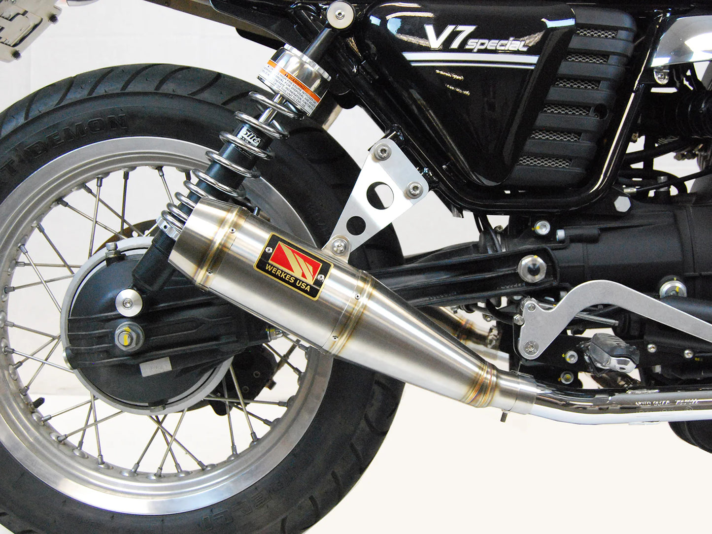 Competition Werkes Slip-On Exhaust Moto Guzzi V7 2008-2014 - Adventure Parts