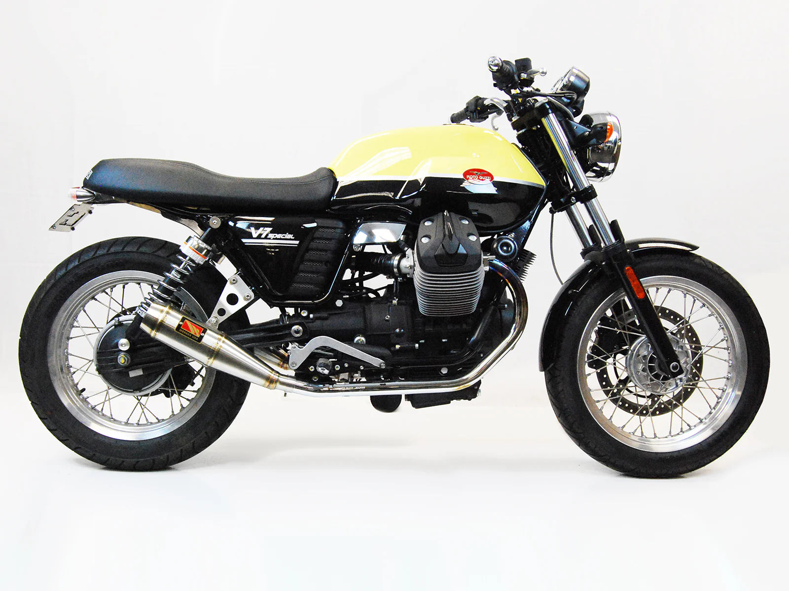 Competition Werkes Slip-On Exhaust Moto Guzzi V7 2008-2014 - Adventure Parts