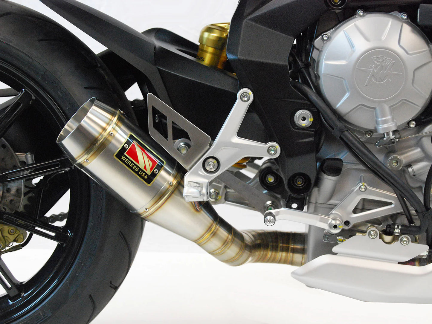 Competition Werkes Slip-On Exhaust MV Agusta Dragster (B3) - Adventure Parts