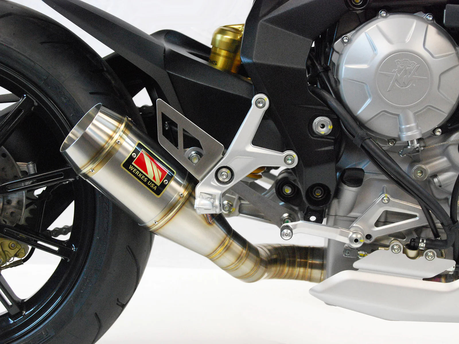 Competition Werkes Slip-On Exhaust MV Agusta Dragster (B3) - Adventure Parts