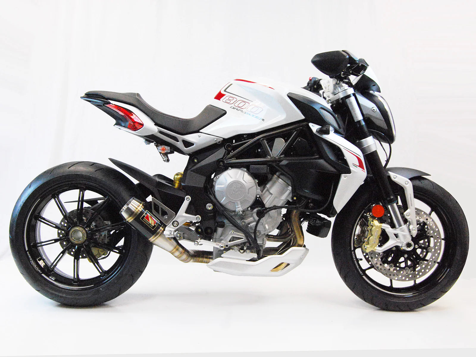 Competition Werkes Slip-On Exhaust MV Agusta Dragster (B3) - Adventure Parts