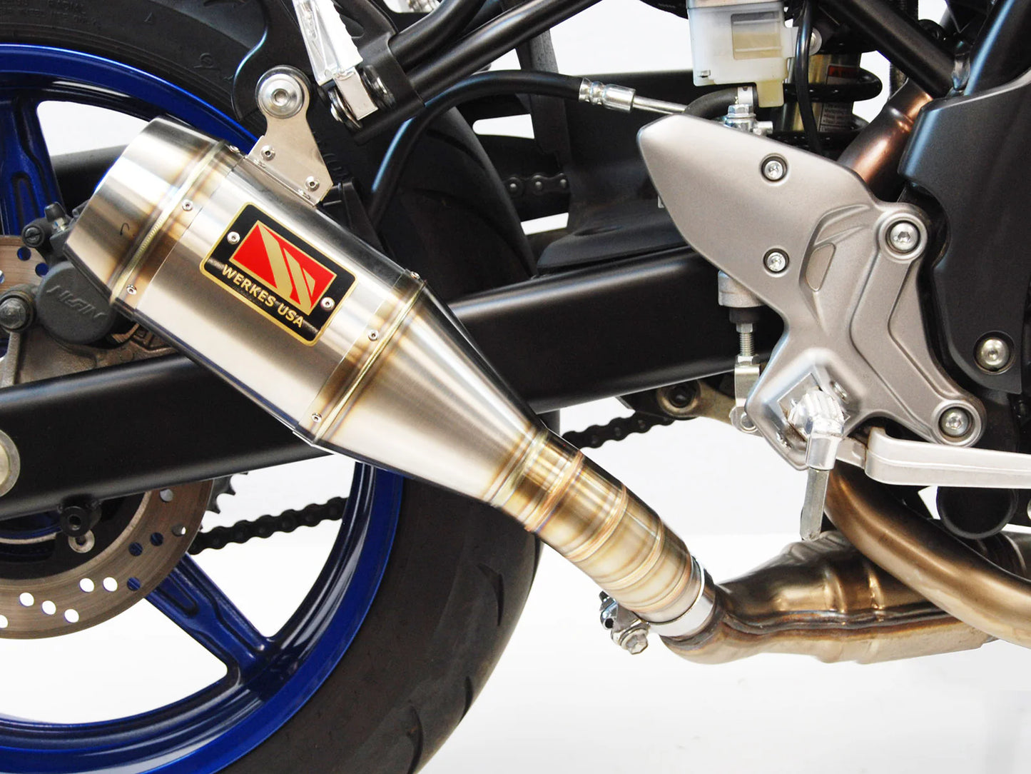 Competition Werkes Slip-On Exhaust Suzuki SV650 2017+ - Adventure Parts