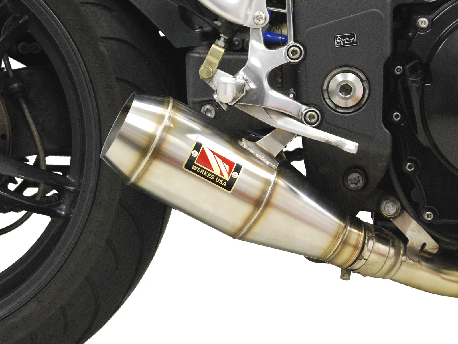 Competition Werkes Slip-On Exhaust Front O2 Triumph Speed Triple 2005-2007 - Adventure Parts