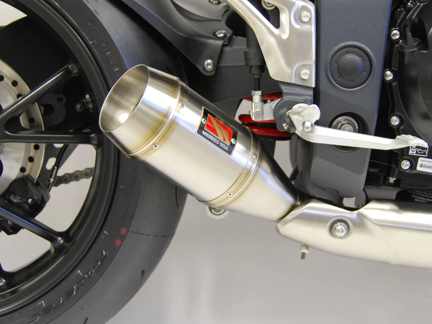 Competition Werkes Slip-On Exhaust Triumph Speed Triple 2011-2015 - Adventure Parts