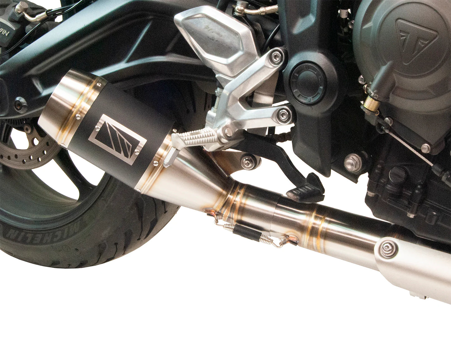 Competition Werkes Slip-On Exhaust Triumph Trident 660 2022+ - Adventure Parts