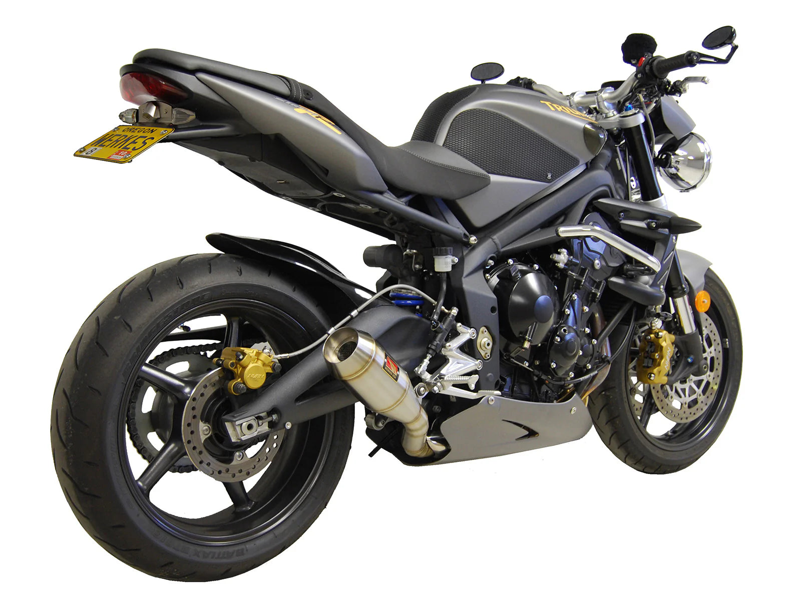 Competition Werkes Slip-On Exhaust Triumph Street Triple 2008-2012 - Adventure Parts