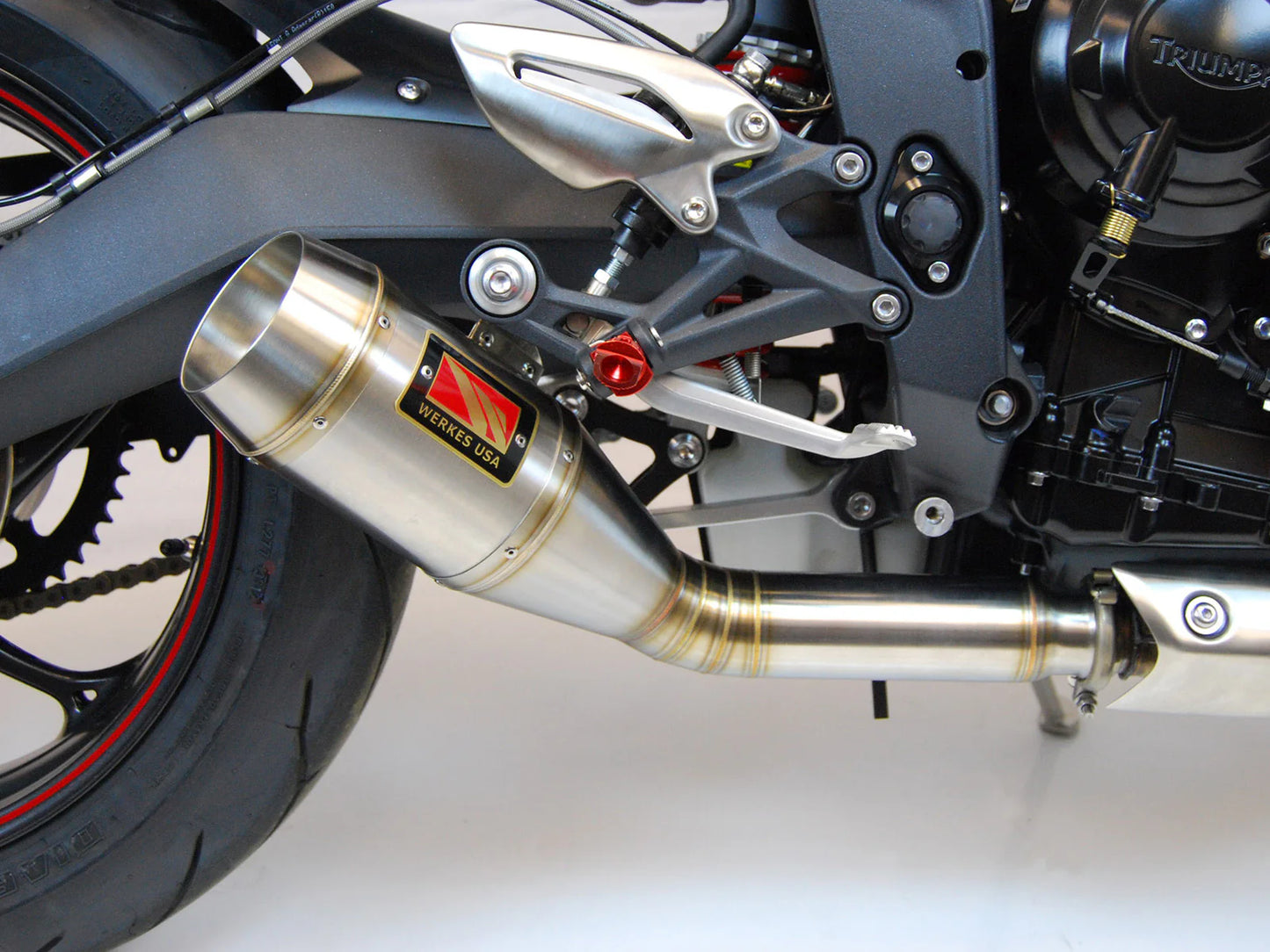 Competition Werkes Slip-On Exhaust Triumph Street Triple 2013-2016 - Adventure Parts