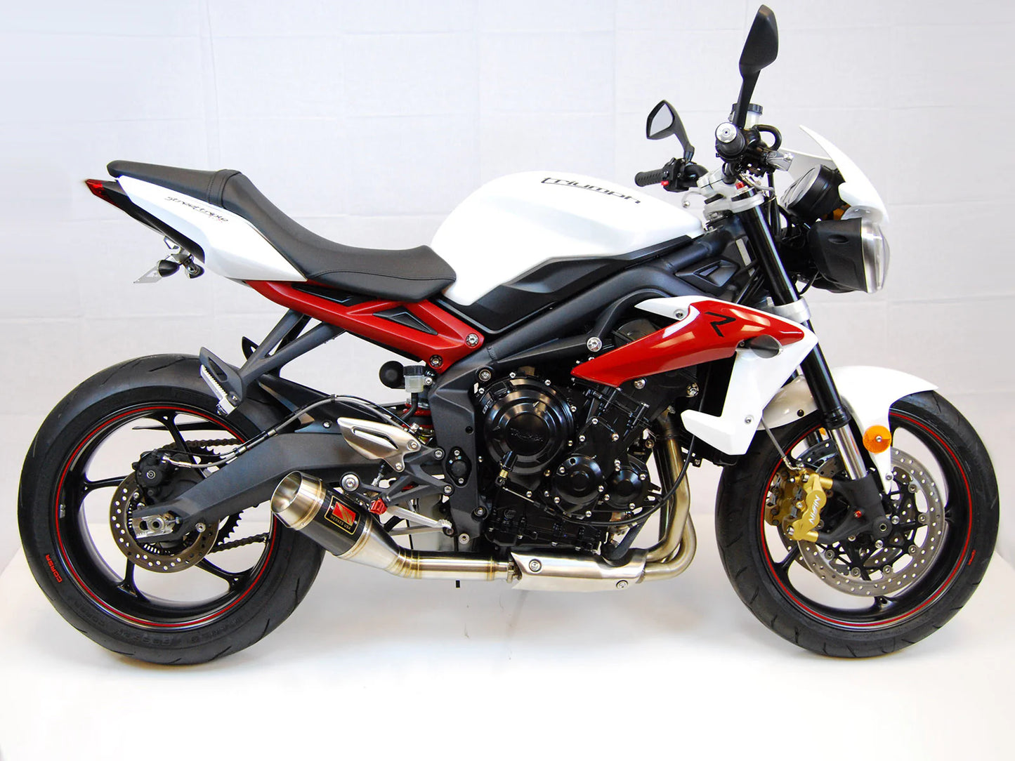 Competition Werkes Slip-On Exhaust Triumph Street Triple 2013-2016 - Adventure Parts