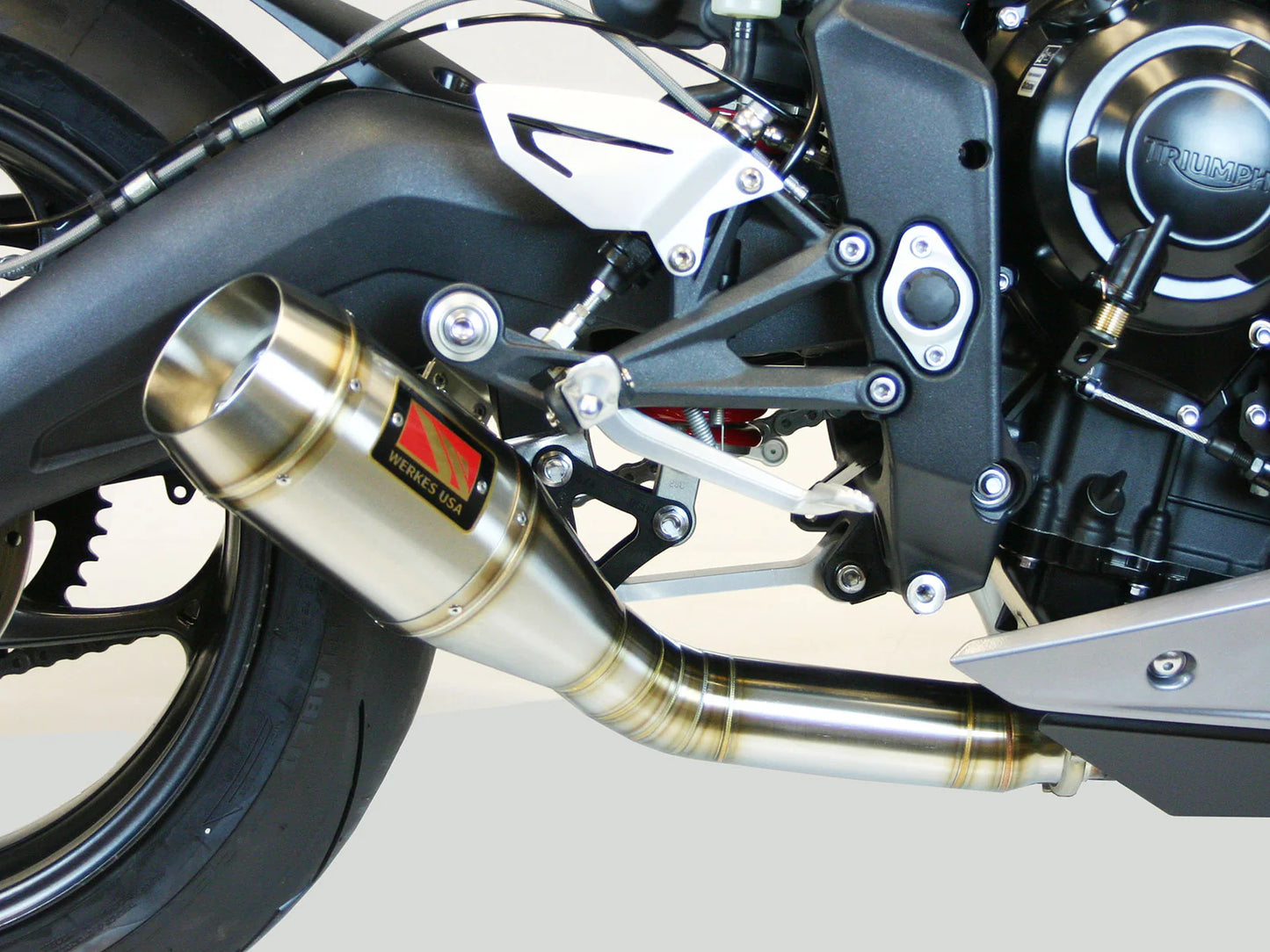 Competition Werkes Slip-On Exhaust Triumph Daytona 675/R 2013-2017 - Adventure Parts