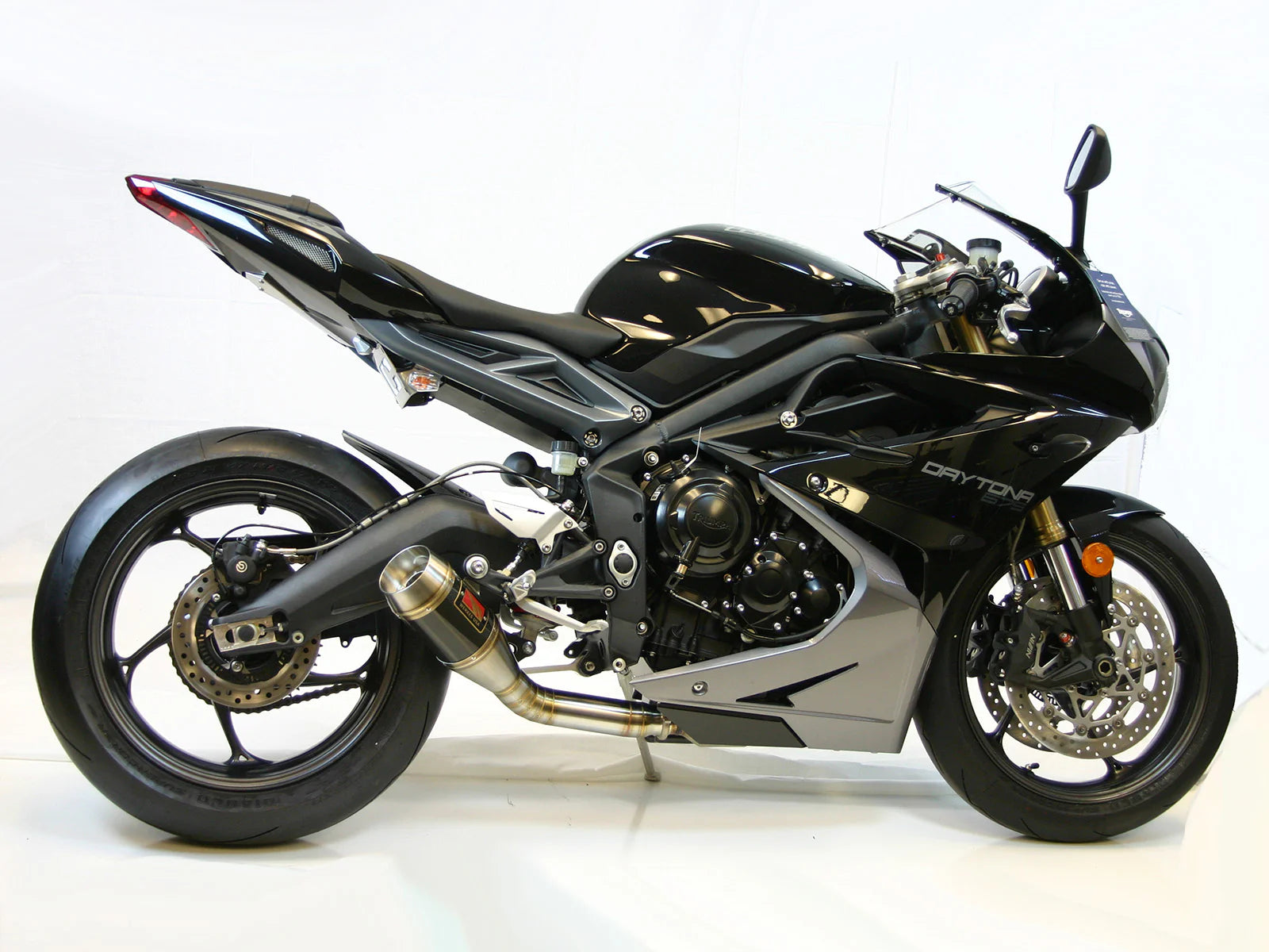 Competition Werkes Slip-On Exhaust Triumph Daytona 675/R 2013-2017 - Adventure Parts
