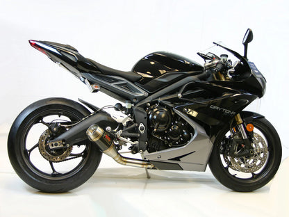 Competition Werkes Slip-On Exhaust Triumph Daytona 675/R 2013-2017 - Adventure Parts