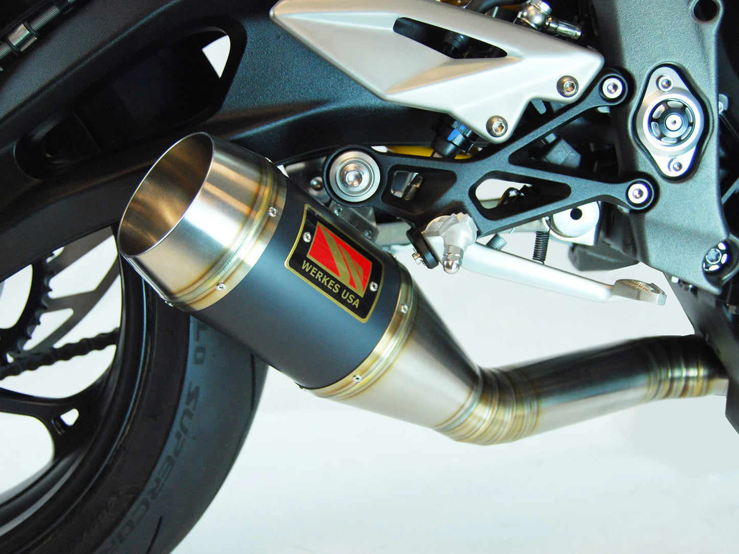 Competition Werkes Slip-On Exhaust Triumph Street Triple 765 2018-2023 - Adventure Parts