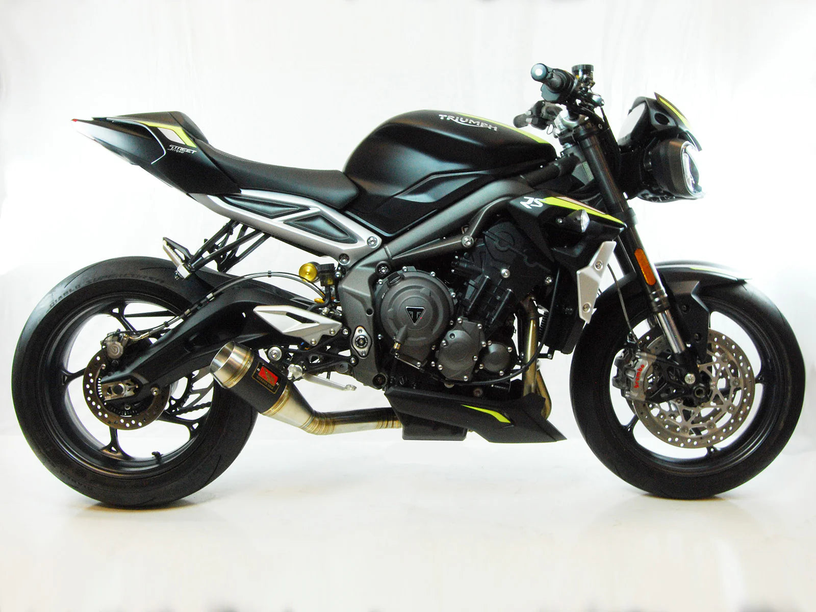 Competition Werkes Slip-On Exhaust Triumph Street Triple 765 2018-2023 - Adventure Parts