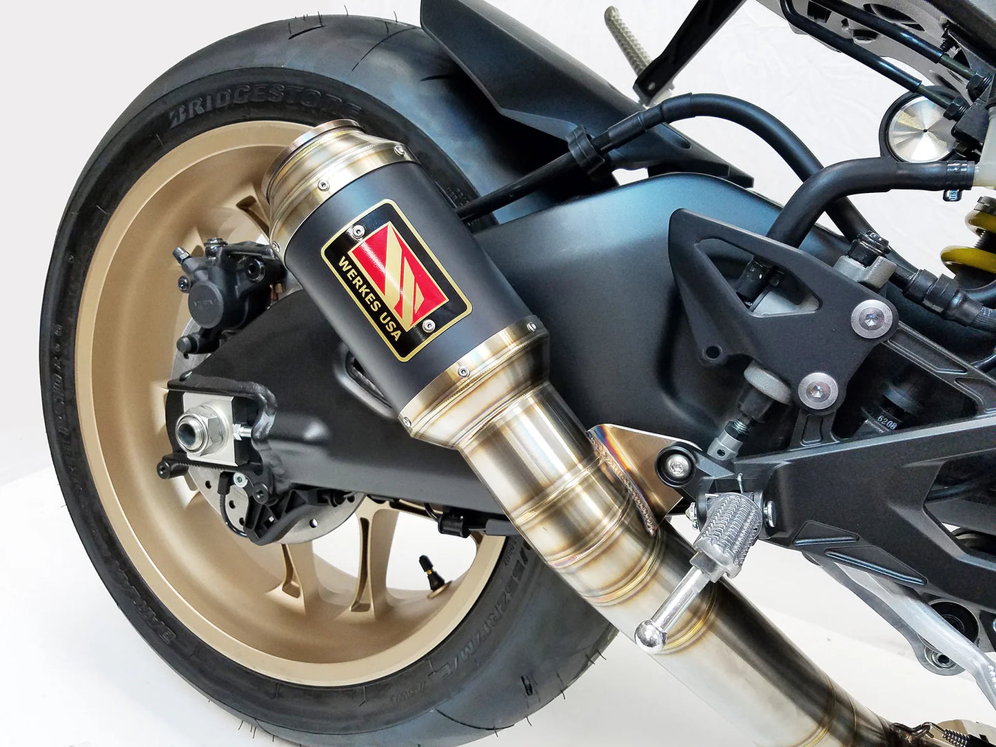 Competition Werkes Slip-On Exhaust Yamaha YZF R1 2015+ - Adventure Parts