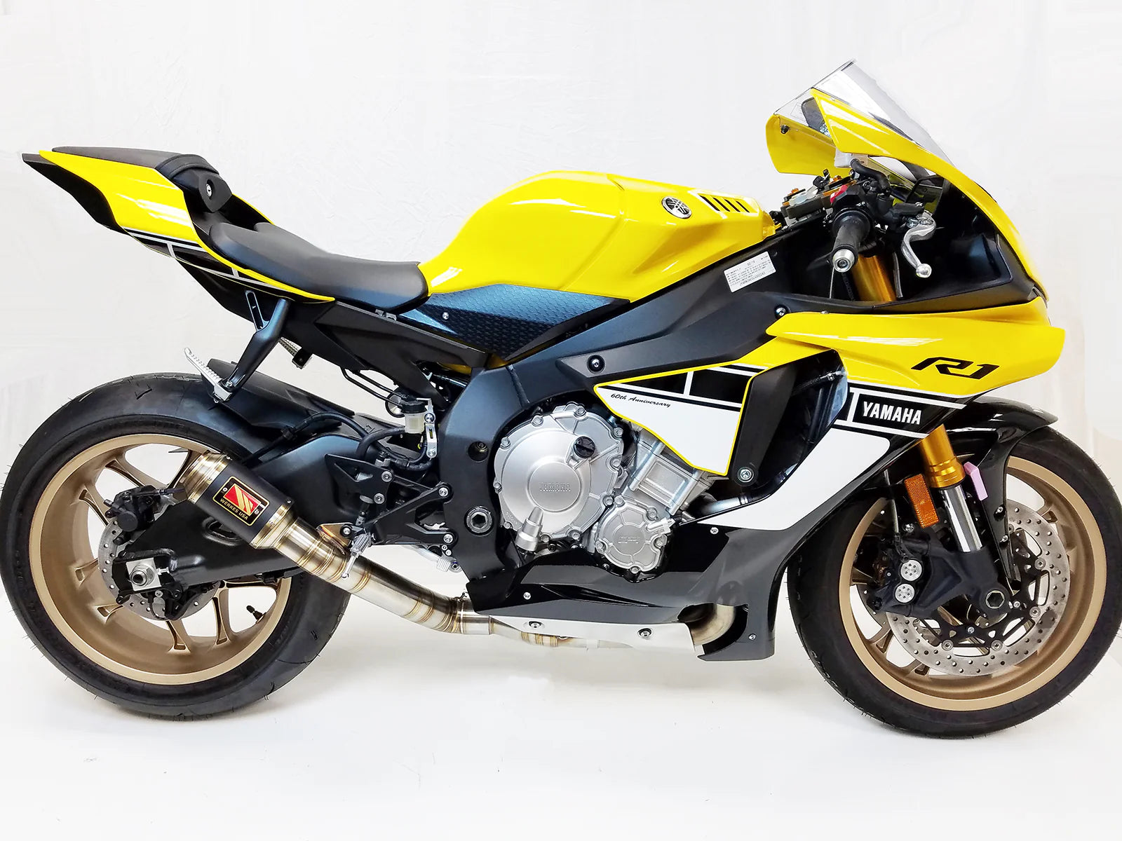 Competition Werkes Slip-On Exhaust Yamaha YZF R1 2015+ - Adventure Parts