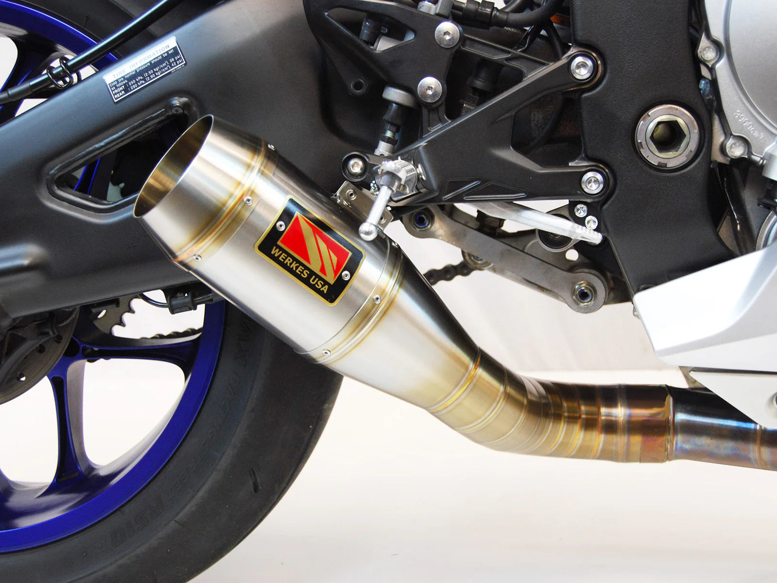 Competition Werkes Slip-On Exhaust Yamaha YZF R1 2015+ - Adventure Parts