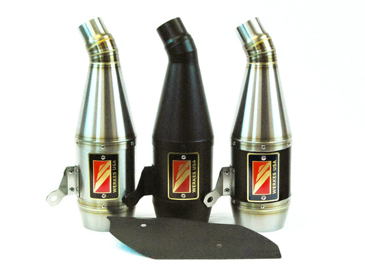 Competition Werkes Slip-On Exhaust Yamaha YZF R3 2015+ - Adventure Parts