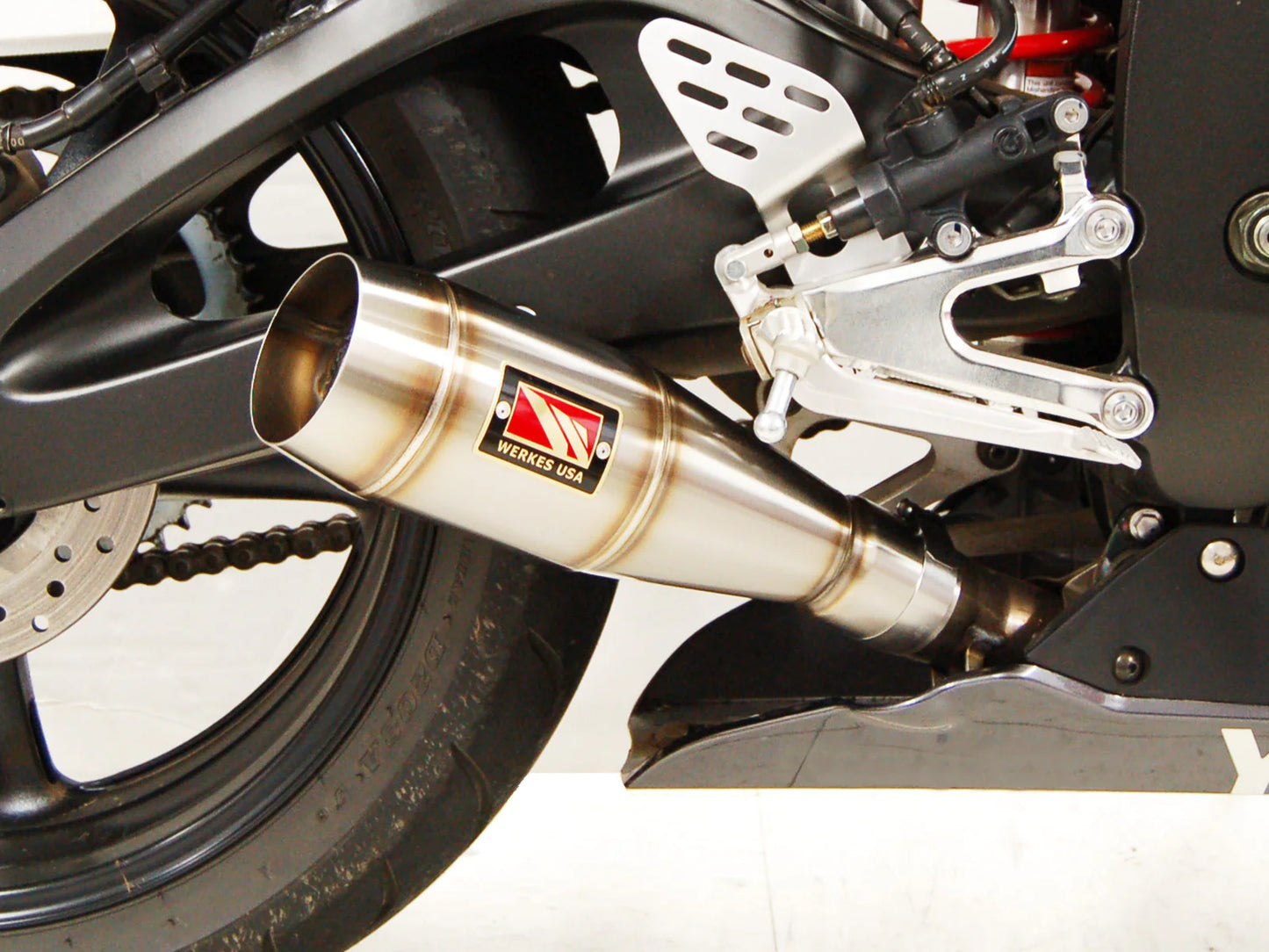 Competition Werkes Slip-On Exhaust Yamaha YZF R6/S 2003-2009 - Adventure Parts
