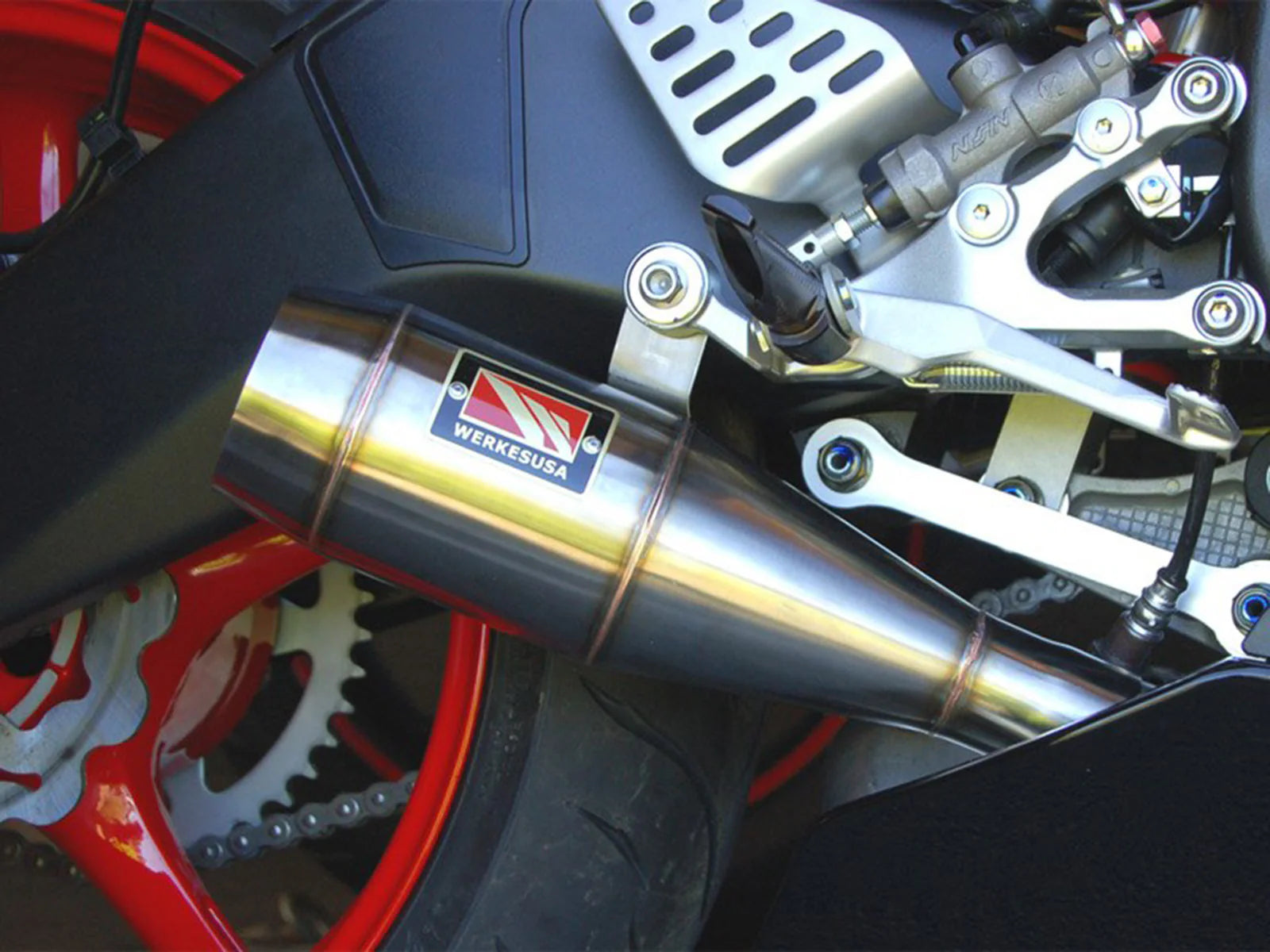 Competition Werkes Slip-On Exhaust No Baffle Yamaha R6 2006-2016 - Adventure Parts