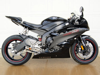 Competition Werkes Slip-On Exhaust Baffled Yamaha YZF R6/S 2006-2016 - Adventure Parts