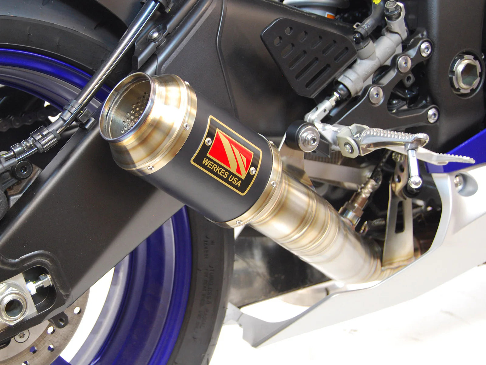Competition Werkes Slip-On Exhaust Yamaha YZF R6 2017+ - Adventure Parts